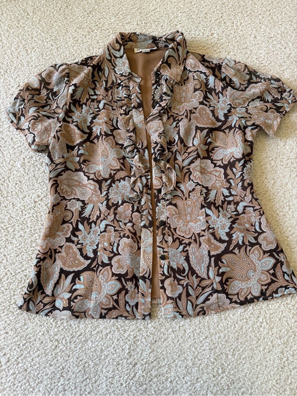 EUC vintage Pendleton silk skirt set - Picture 11 of 16